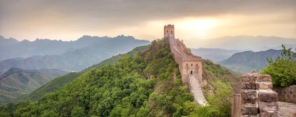 Abwaschbare Fototapete Chinesische Mauer © eyetronic