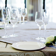 decorated table