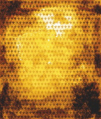 Grunge background with fleur de lis pattern © matahiasek