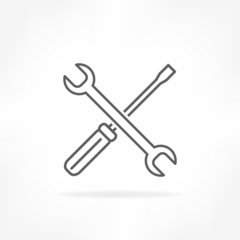 spanner & screwdriver icon