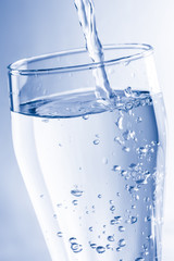 Pouring water