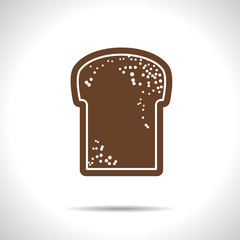 Vector bread icon. Eps10