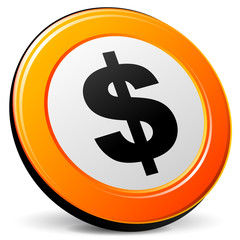 Vector dollar icon