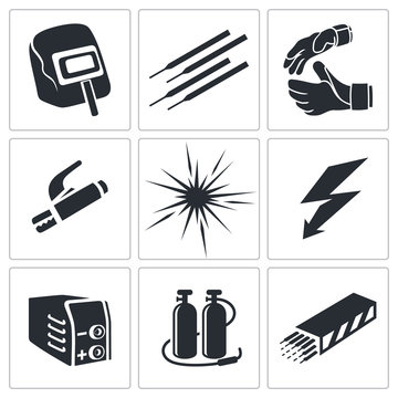 Welding icon collection