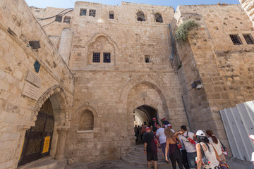 Walk through the ancient streets of Jerusalem.