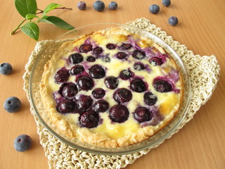 Blaubeerkuchen