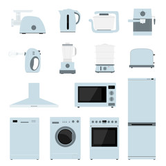 household appliances icons