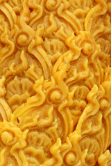 Large wax candles used at the festival.