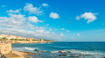 Alghero shoreline