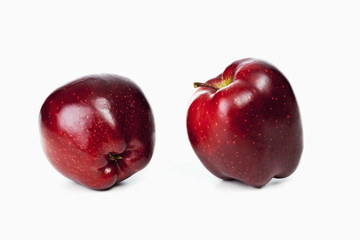 Zwei rote Äpfel, Ganz