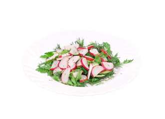 Radish salad.