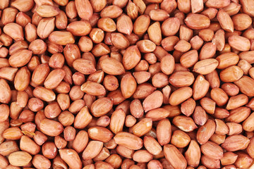 Close up of peanuts texture.
