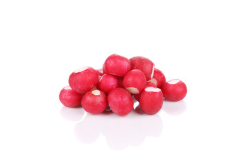 Bunch of fresh radish.