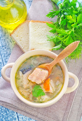 salmon soup
