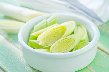 fresh leek
