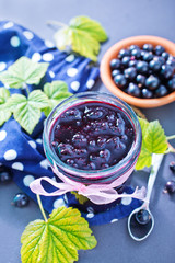 black currant jam