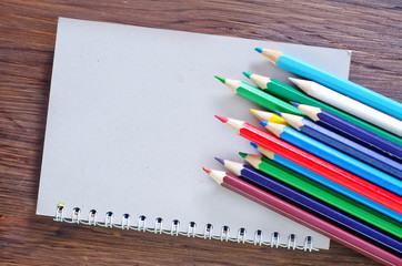 Obraz premium pencils with note