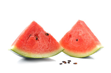 watermelon islice solated on white background