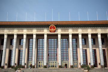 Le Grand Palais du Peuple, Pékin, Chine