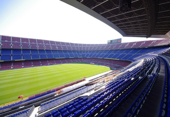 Obraz premium stadion piłkarski piłki nożnej