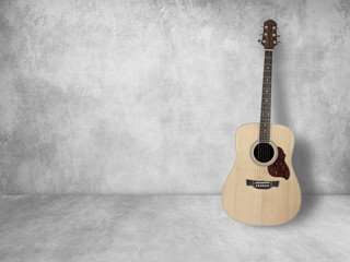 Obraz premium vintage guitar on old background