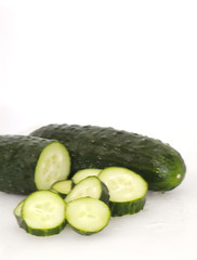 Cucumber slices