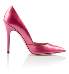 Fashionable pink women shoe