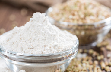 Portion of Buckwheat Flour