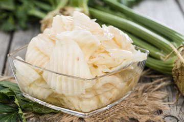 Fresh made Celeriac Salad