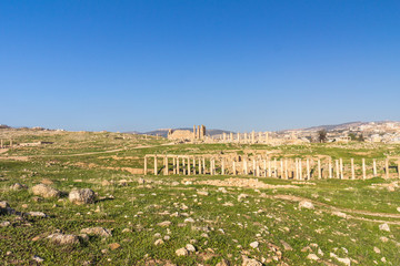 Jerash ruins in Jordan