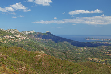 Fototapeta na wymiar Baunei, Sardinien