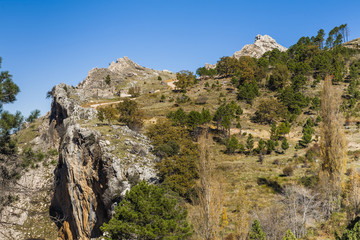 Fototapeta na wymiar El Prado de Los Chortales, Sierra de las Villas, Jaén