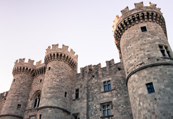 Rhodes Island castle, Greece © claraveritas