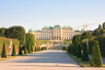 Upper Belvedere Palace. Vienna. Austria