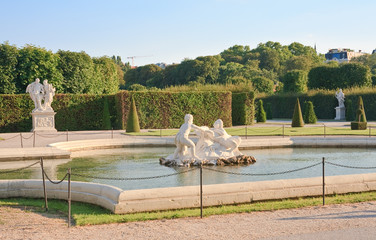 Lower Belvedere Palace. Vienna. Austria