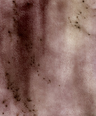 Paint layer on paper. Fragment of painting