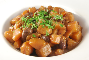 Hähnchenherzen-Topf