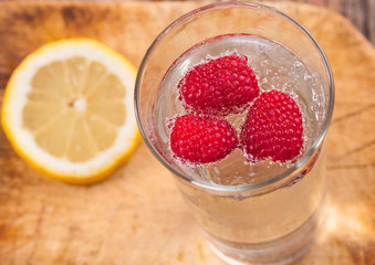 raspberry cocktail