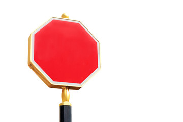 Das rote Schild