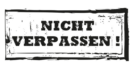 nicht verpassen 2407