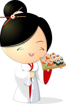 sushi girl