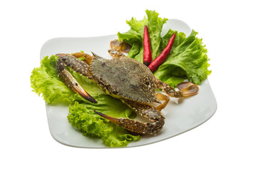 Raw crab