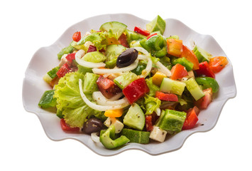 Delicous greek salad