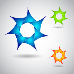 Obraz premium Vector logos