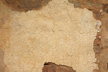 Old Plaster mortar wall