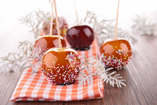 Caramel Apple On Stick