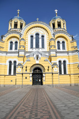 Fototapeta na wymiar St. Vladimir Orthodox Church