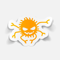 realistic design element: spider