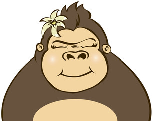Gorilla and vanilla.
