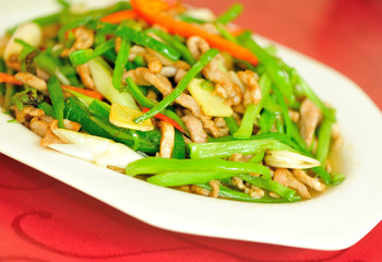 stir fried chinese food